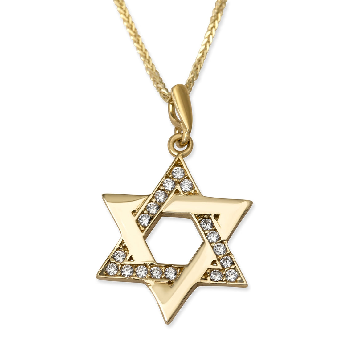 Gelin Star of David Necklace in 14K Gold – Gelin Diamond